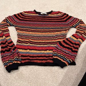 Ronny Kobo sweater Striped knit Size XS